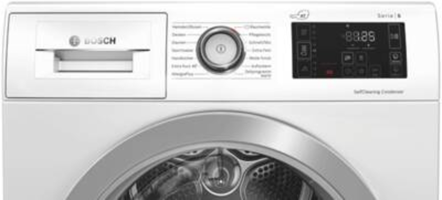 Bosch WTU87RU4AT Wärmepumpentrockner 9 kg A++ weiß