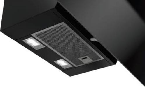 Bosch DWK87EM60 Wand-Dunstabzugshaube  80 cm schwarz TouchSelect