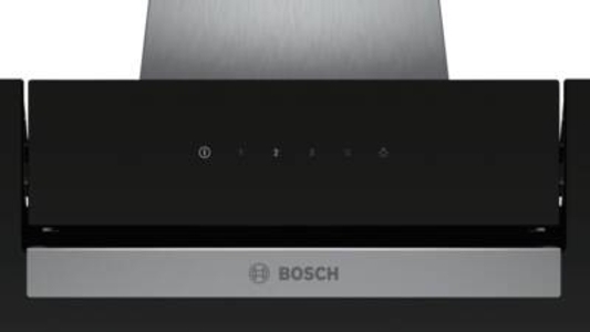 Bosch DWK87EM60 Wand-Dunstabzugshaube  80 cm schwarz TouchSelect