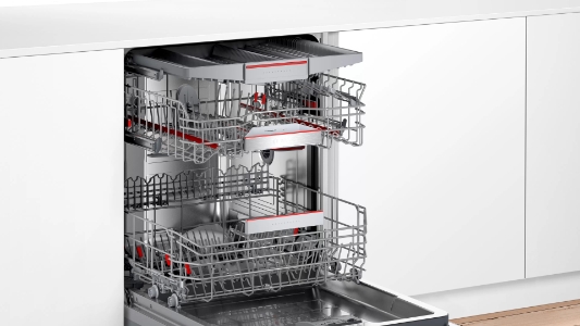 Bosch SMV6ZCX49E Geschirrspüler Einbau vollintegriert 60 cm 