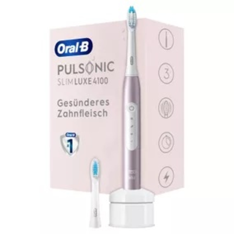 Oral-B Pulsonic Slim Luxe 4100 Rosegold 4210201305569 #oralbpulsonic slim luxe 4100 rosegold