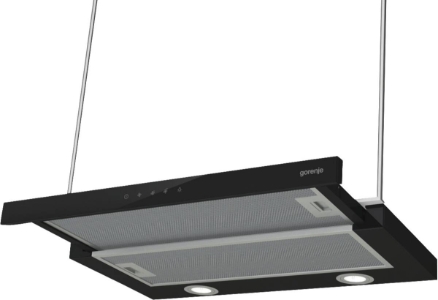 Gorenje TH64E3BG Dunstabzughaube Flachschirm 60 cm Schwarz 