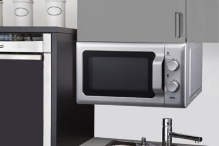 Silva MWU 20.4 Mikrowelle Silber 17l 700W Unterbau 