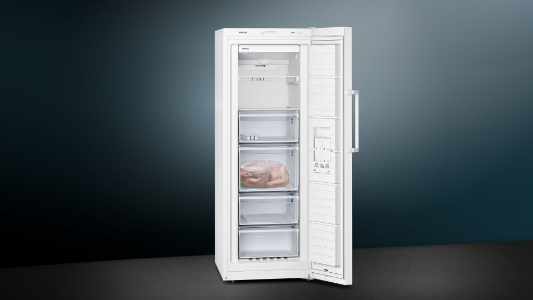 Siemens GS29NVWEP Gefrierschrank stand 161x60 cm weiß 200l,NoFrost