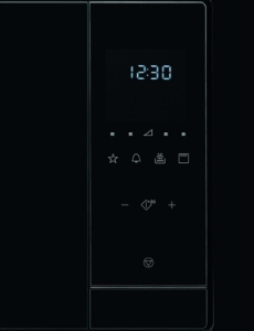 AEG MSB2547D-M Einbau Mikrowelle Display mit Uhr Touch-Bedienung , Grillfunktion  Edelstahl