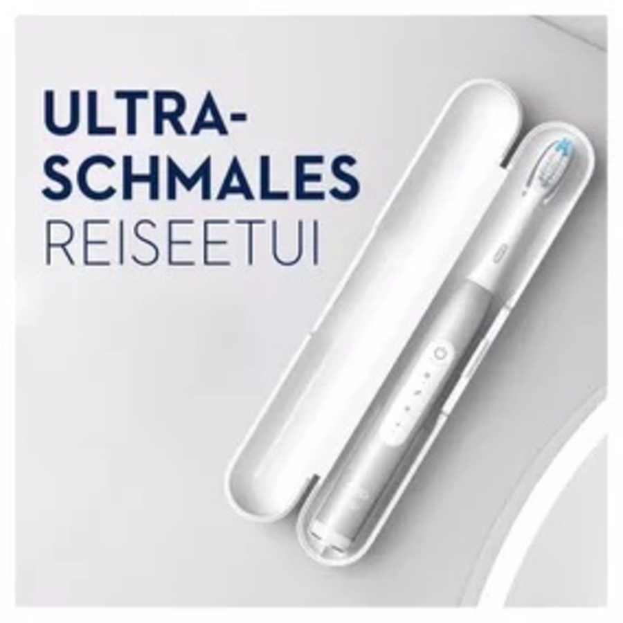 Oral-B Pulsonic Slim Luxe 4500 Platinum mit Reiseetui 4210201305675 #oralbpulsonic slim luxe 4500 platinum