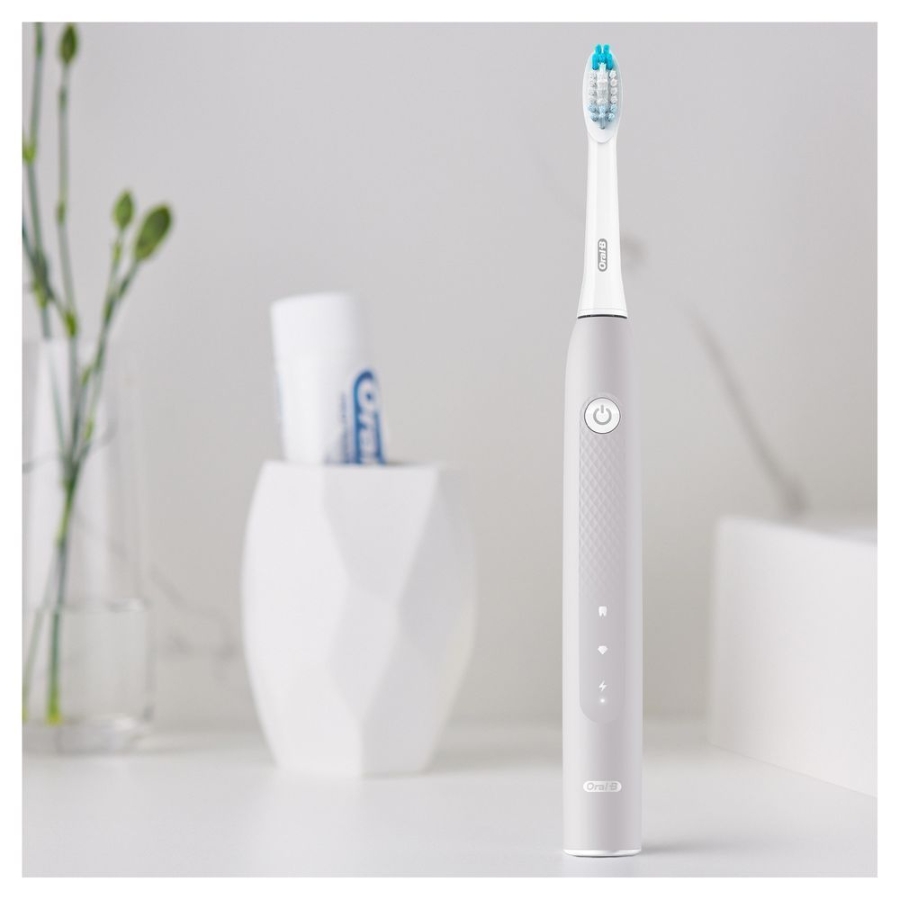 Oral-B Aufsteckbürsten Pulsonic, Clean 2er, 1299783 weiß