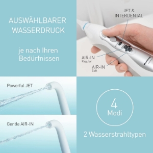 Panasonic EW1411 kabellose Munddusche mit Ladestation  