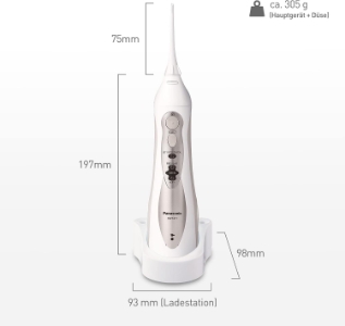 Panasonic EW1411 kabellose Munddusche mit Ladestation  