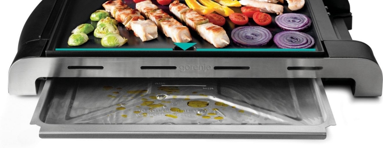 Gorenje TG 2514 B Elektro Tischgrill Edelstahl 