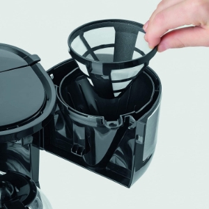 Severin KA4808  Filterkaffeemaschine, Kompaktes Design, Gebürsteter Edelstahl bis zu 4 Tassen