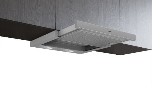 Siemens LI64LB531  Flachschirmhaube 60 cm breit, LED, Intensivstufe, silbermetallic