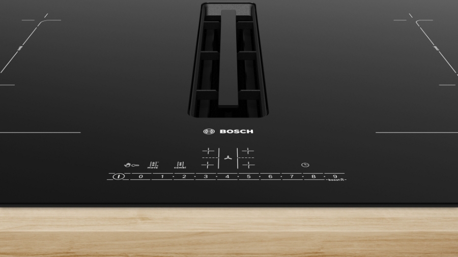 Bosch PVQ811F15E  Induktion Kochfeld mit Dunstabzug Autark 80cm