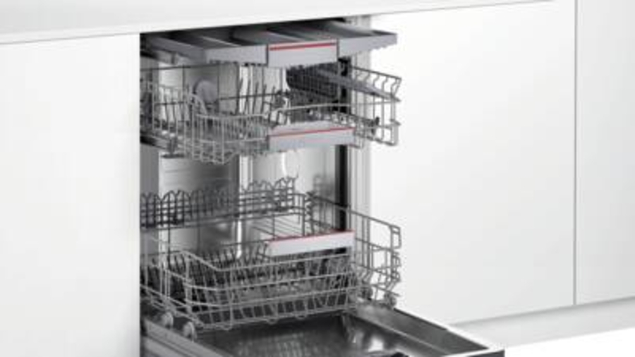 Bosch SBI4HCS48E Einbau Geschirrspüler XXL teilintegriert Höhe:86,5 cm