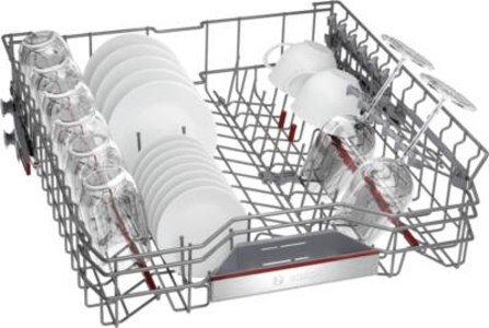 Bosch SMD6ECX57E  Einbau-Geschirrspüler vollintegriert 60cm Restzeitprojektion (TimeLight) mit Besteckschublade