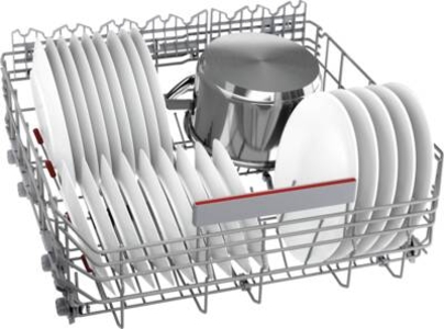 Bosch SMD6ECX57E  Einbau-Geschirrspüler vollintegriert 60cm Restzeitprojektion (TimeLight) mit Besteckschublade