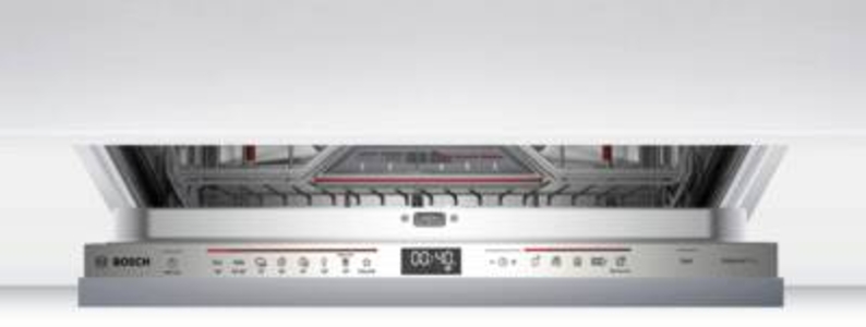 Bosch SMD6ECX57E  Einbau-Geschirrspüler vollintegriert 60cm Restzeitprojektion (TimeLight) mit Besteckschublade