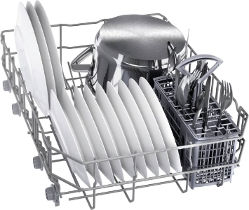 Bosch SPI2IKS10E Geschirrspüler teilintegriert 45 cm Edelstahl Geschirrspüler