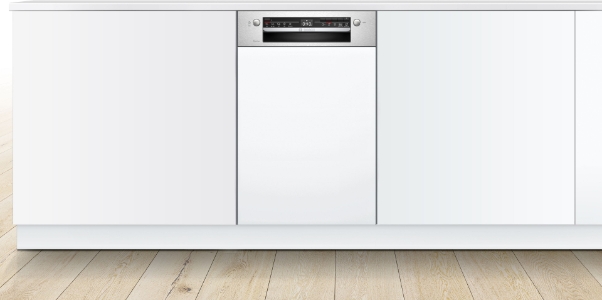 Bosch SPI2IKS10E Geschirrspüler teilintegriert 45 cm Edelstahl Geschirrspüler