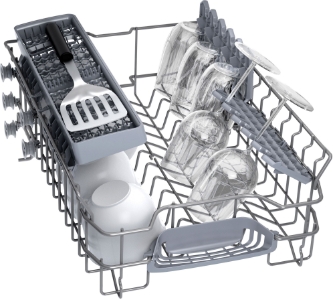 Bosch SPI2IKS10E Geschirrspüler teilintegriert 45 cm Edelstahl Geschirrspüler