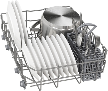 Bosch SPI2IKS10E Geschirrspüler teilintegriert 45 cm Edelstahl Geschirrspüler