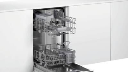 Bosch SPI2IKS10E Geschirrspüler teilintegriert 45 cm Edelstahl Geschirrspüler