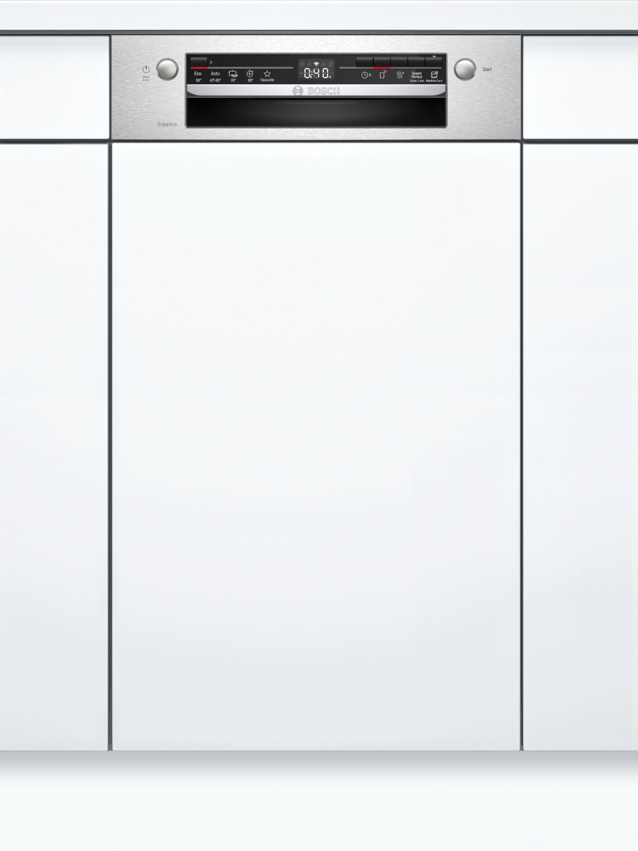 Bosch SPI2IKS10E Geschirrspüler teilintegriert 45 cm Edelstahl Geschirrspüler
