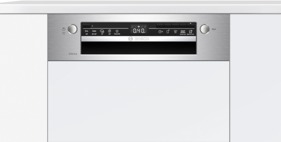 Bosch SPI2IKS10E Geschirrspüler teilintegriert 45 cm Edelstahl Geschirrspüler