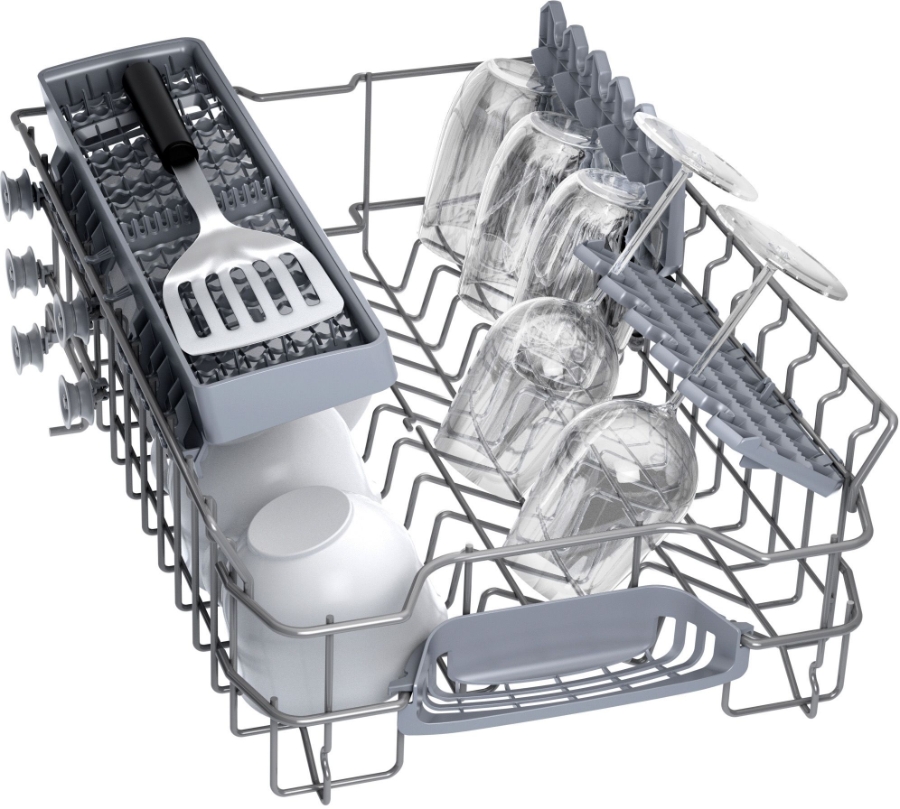Bosch SPI2IKS10E Geschirrspüler teilintegriert 45 cm Edelstahl Geschirrspüler
