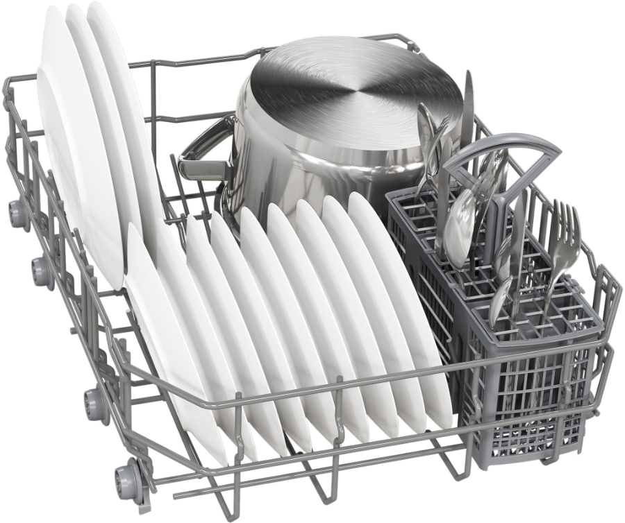 Bosch SPI2IKS10E Geschirrspüler teilintegriert 45 cm Edelstahl Geschirrspüler