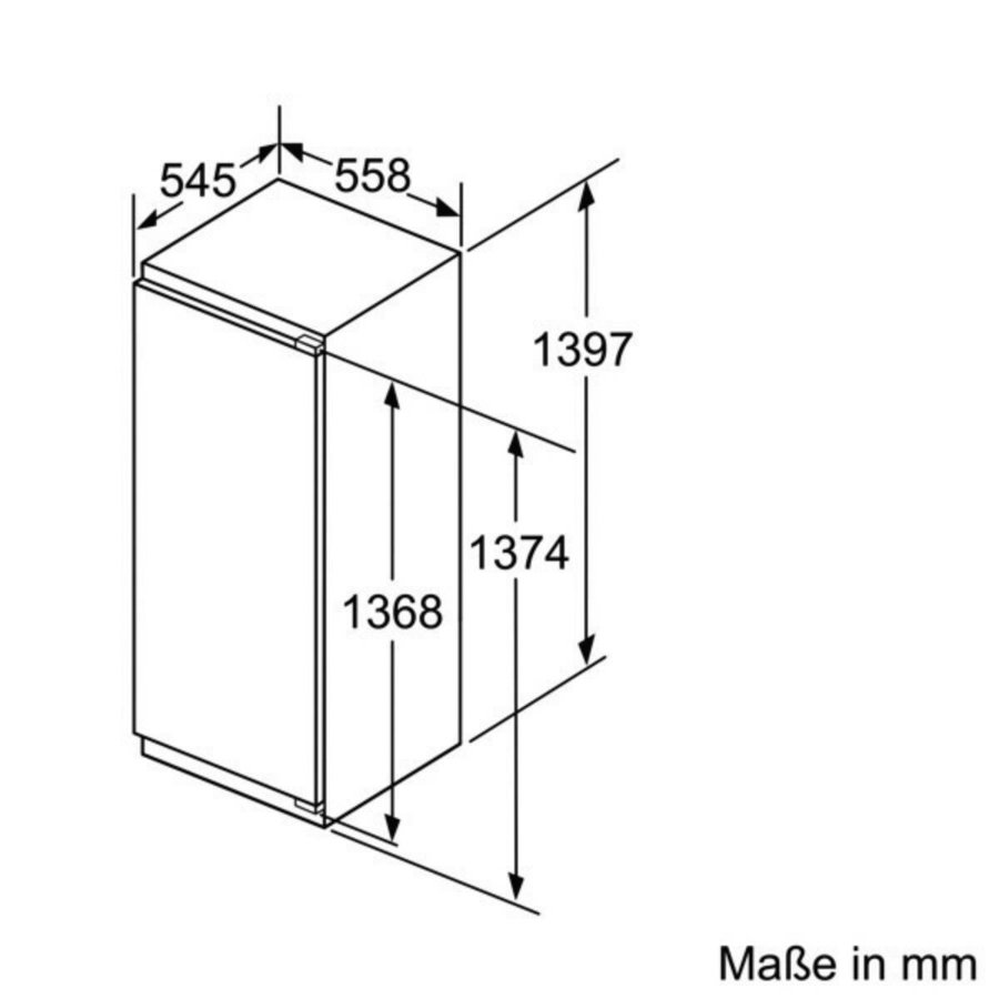 Siemens KI51FADE0  Einbau-Kühlschrank Nischenhöhe 140 cm