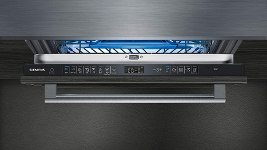 Siemens SN75ZX49CE iQ500 Geschirrspüler vollintegriert 60 cm , VarioScharnier(IKEA KÜCHE),Zeolith®-Trocknen 