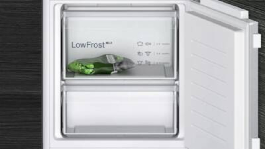 Siemens KI87VVFE1  Einbau-Kühl-Gefrier-Kombination mit  Gefrierbereich unten  Flachscharnier