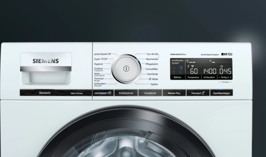 Siemens WM14VMS5AT iQ700, Waschmaschine, Frontlader, 9 kg, 1400 U/mi EEK:A