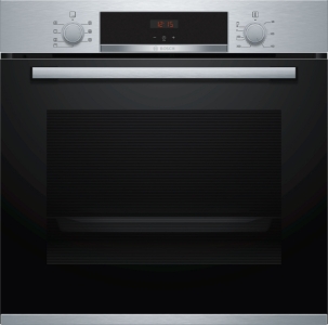 Bosch HBA533BS1 Einbau-Backofen 60 x 60 cm, Edelstahl 