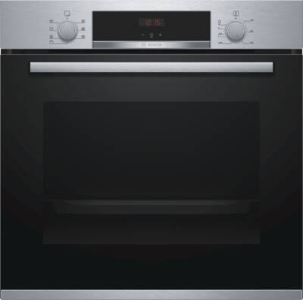 Bosch HBA533BS1 Einbau-Backofen 60 x 60 cm, Edelstahl 