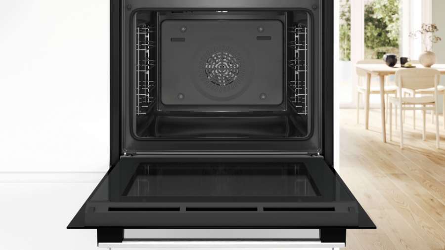 Bosch HBA533BS1 Einbau-Backofen 60 x 60 cm, Edelstahl 