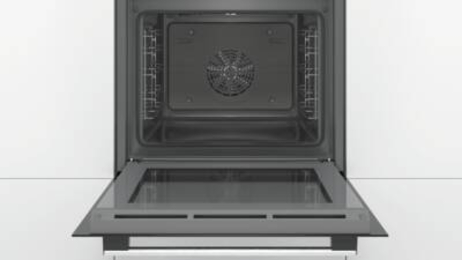 Bosch HBA533BS1 Einbau-Backofen 60 x 60 cm, Edelstahl 