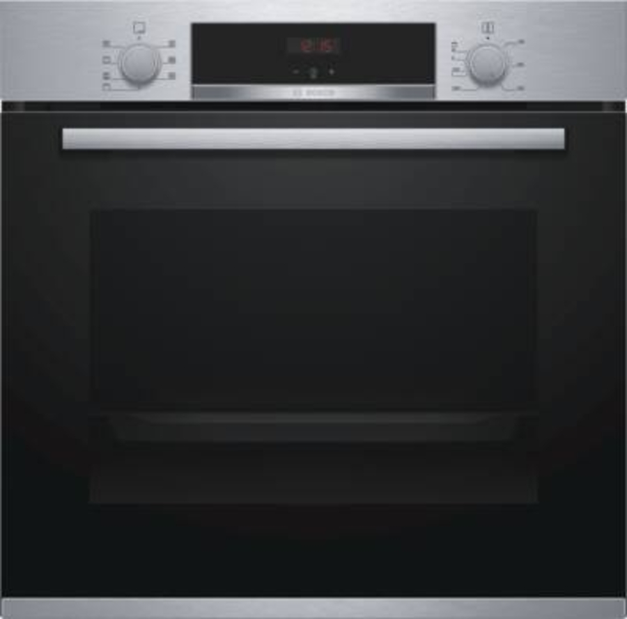Bosch HBA533BS1 Einbau-Backofen 60 x 60 cm, Edelstahl 