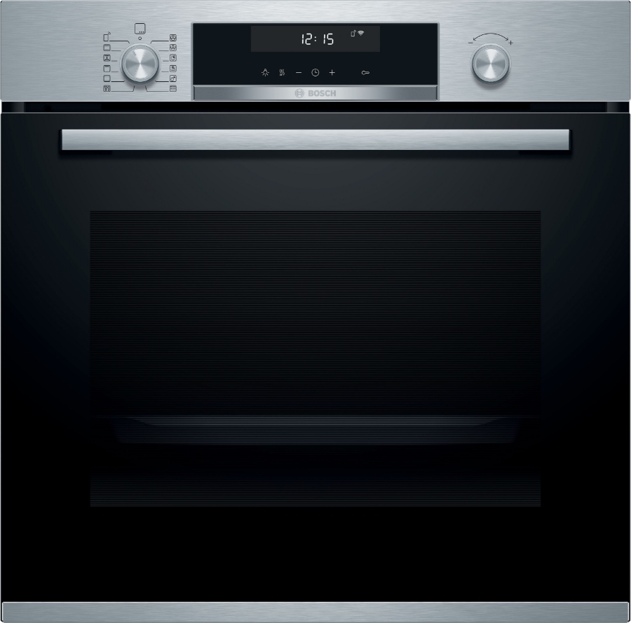 Bosch HBG5780S6 Serie 6 Einbau Backofen Pyrolyse Edelstahl Pyrloyse( Selbstreinigung)