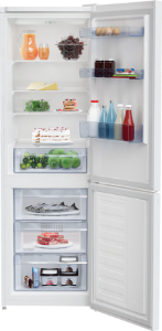 Beko RCSA366K40WN Kühl-Gefrierkombination 343L 185,2 cm hoch, 59,5 cm breit