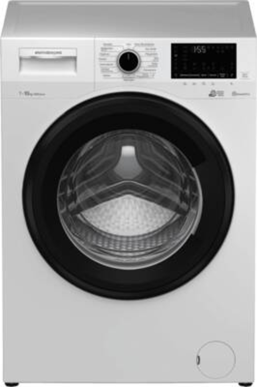 Elektrabregenz WAF 10147 Waschmaschine10kg weiß 1400 U/min, Digital Display