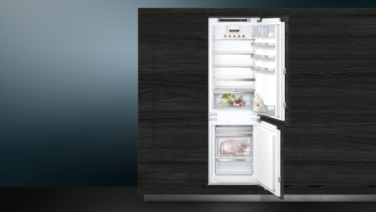 Siemens KI86SHDD0 iQ500 Einbau-Kühl-Gefrier-Kombination Flachscharnier mit Softeinzug ,Festtürmontage177.2 x 55.8 cm