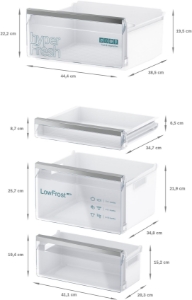 Siemens KI86VVSE0 iQ300 Einbau-Kühl-Gefrier-Kombination mit Gefrierbereich unten 177.2 x 54.1 cm