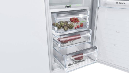 Bosch KIF81PFE0  Einbau-Kühlschrank 289l Festtür davon 83l Kaltlagerzone (0°C) 