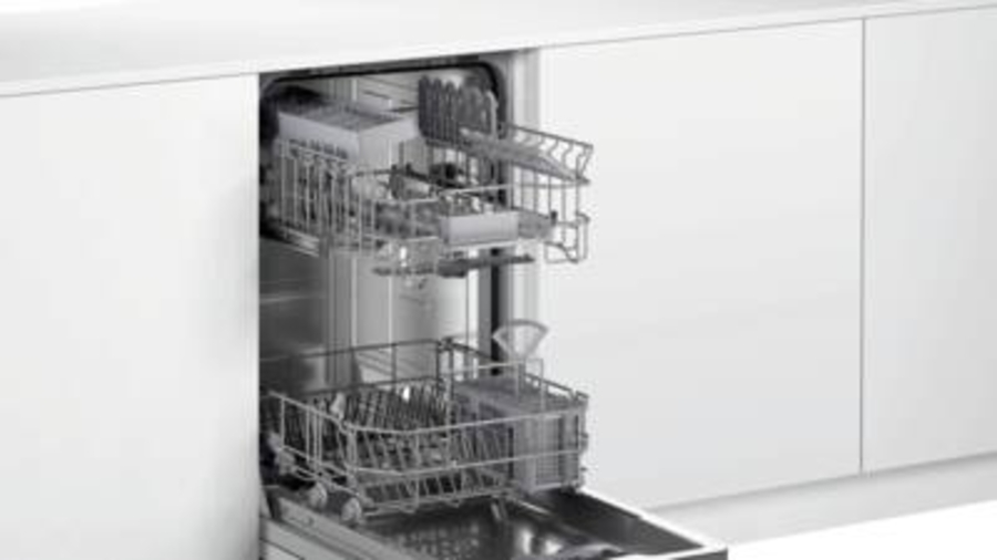 Bosch SPV2HKX41E Einbau-Geschirrspüler vollintegriert 45 cm Home Connect,5 Programme