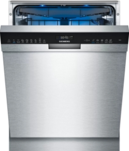 Siemens SN45ZS49CE  iQ500 Unterbau-Einbau Geschirrspüler 60cm breit Zeolith-Trocknen,AquaStop, Edelstahl