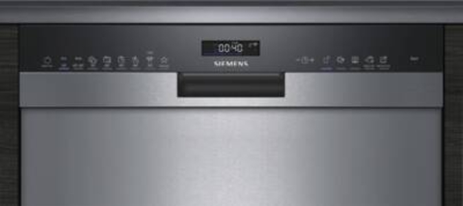Siemens SN45ZS49CE  iQ500 Unterbau-Einbau Geschirrspüler 60cm breit Zeolith-Trocknen,AquaStop, Edelstahl