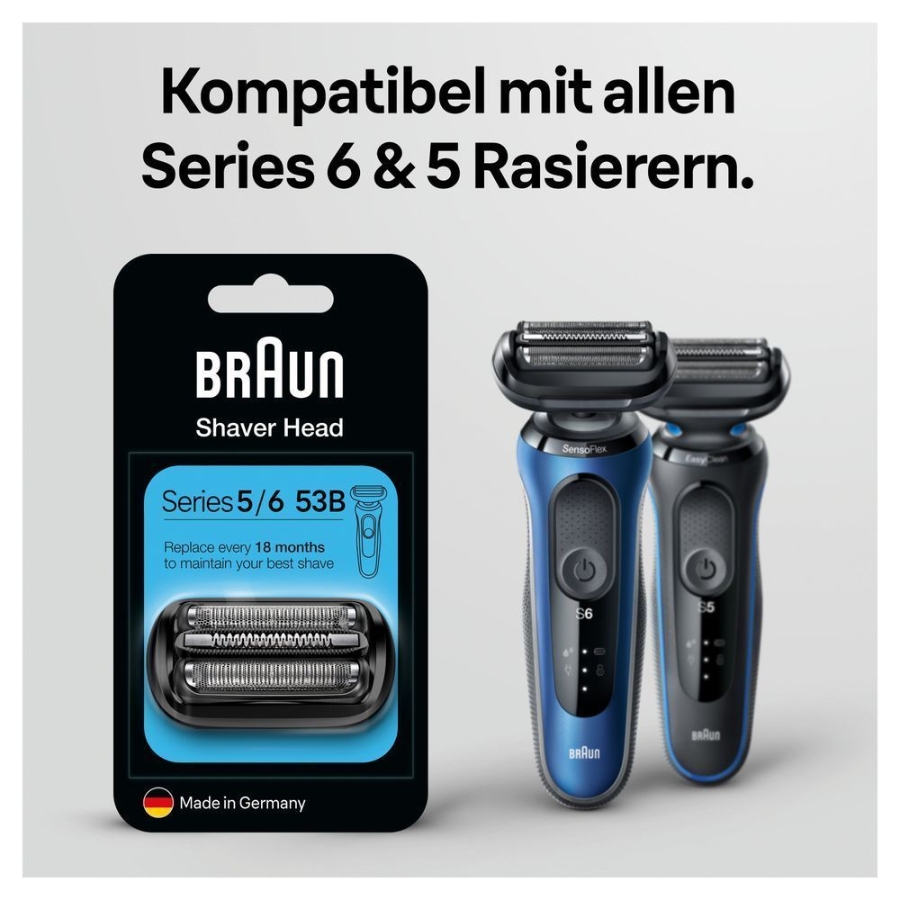 Braun Personal Care Series 5 53B Elektrorasierer Ersatzscherteil 