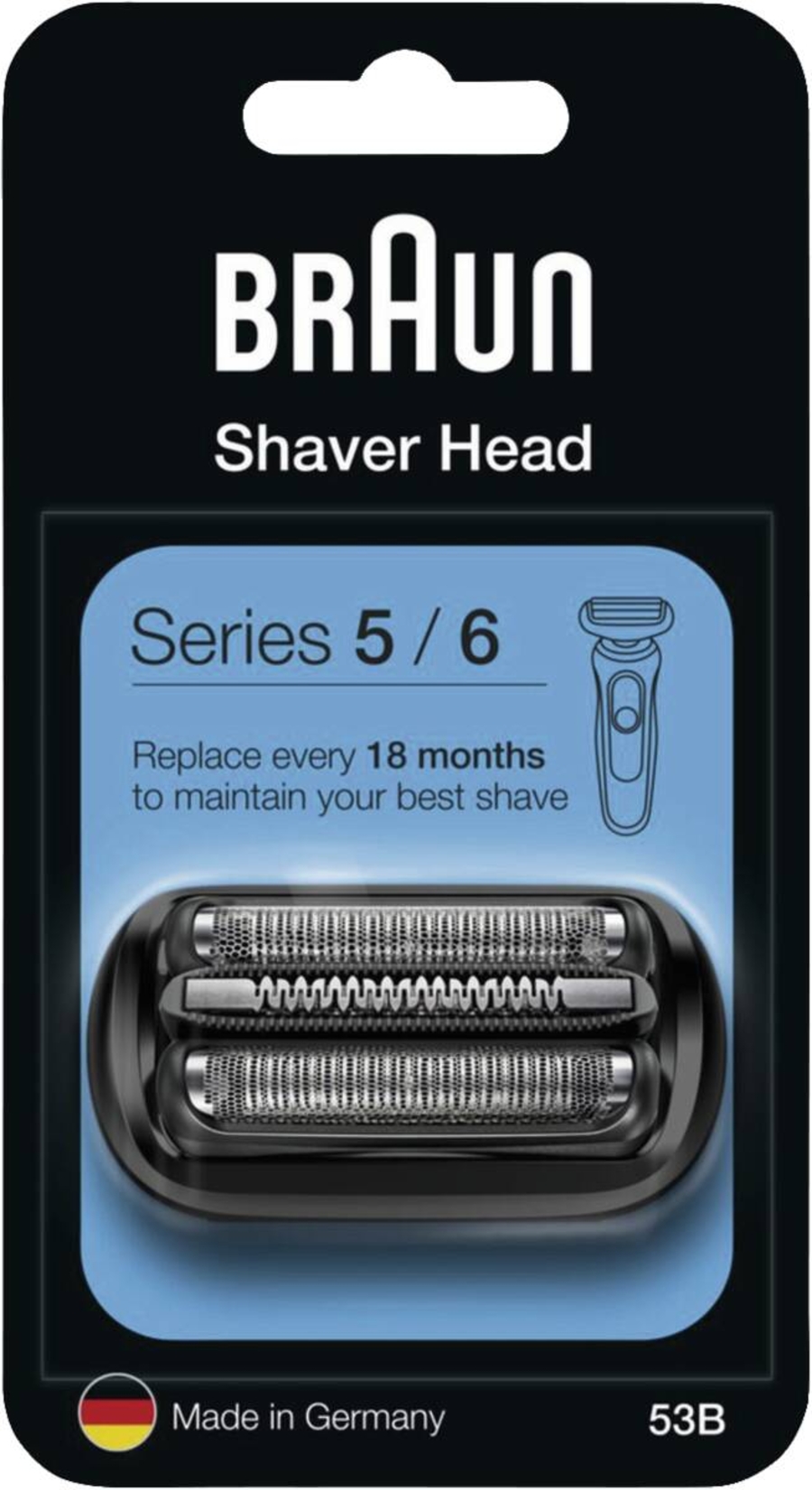 Braun Personal Care Series 5 53B Elektrorasierer Ersatzscherteil 